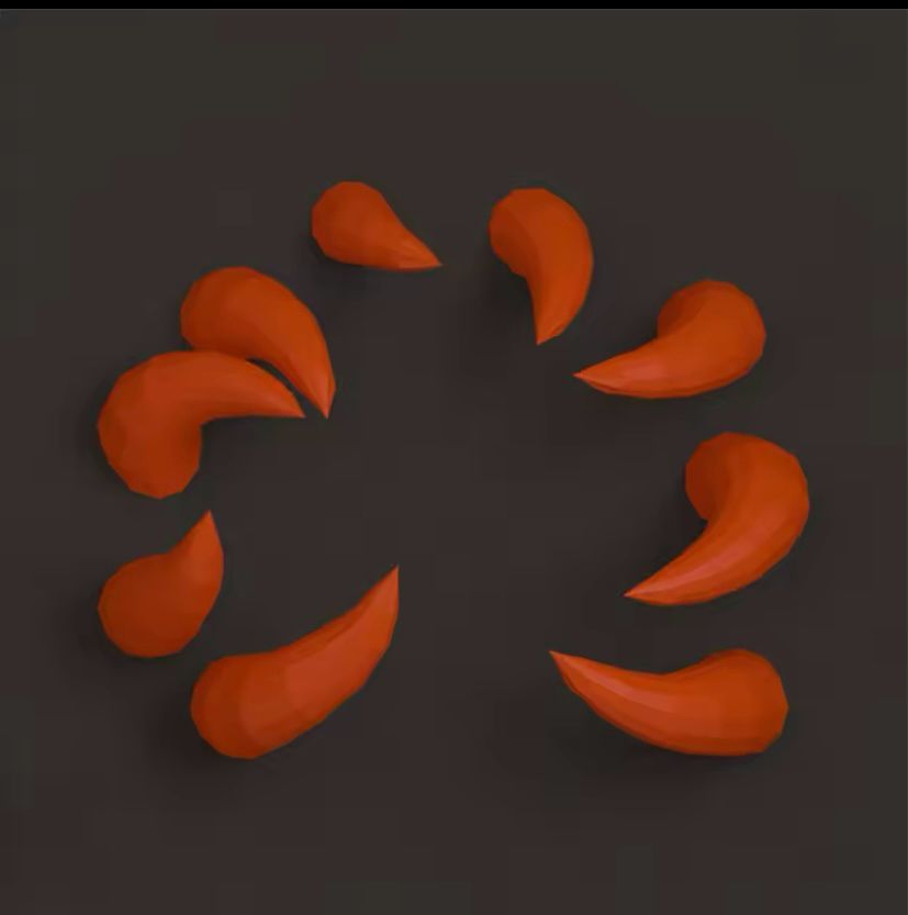Nine-Tailed Fox 3D Papercraft Wall Art